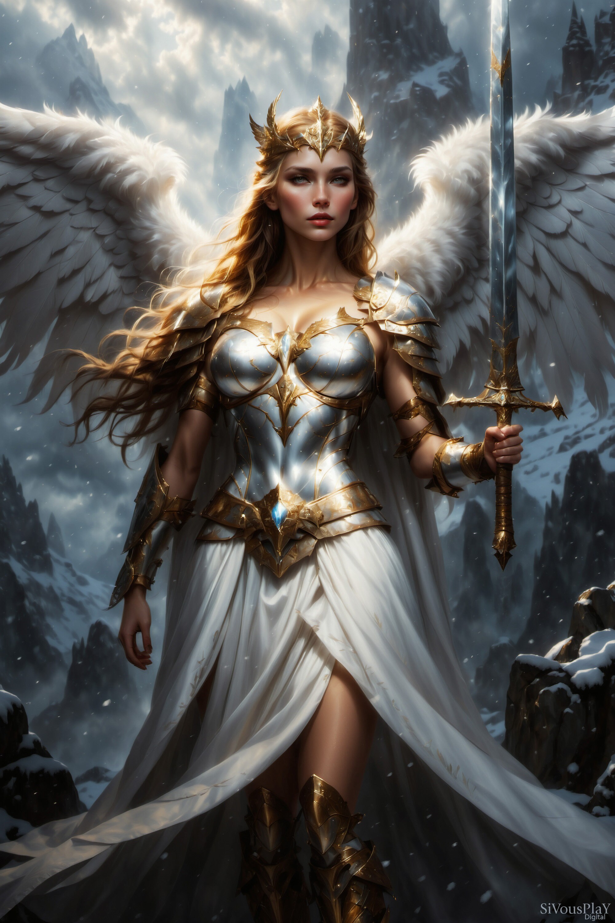 thumbnail image 2 of 8x10 Women Of The World Art Print – Fantasy Model Digital Print – USA Made 09-1289769805 2 of 5