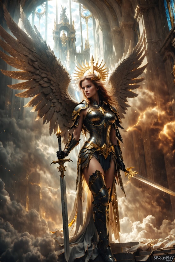 Battle Angels Collection #5, Instant Download, Printable Art Battle Angels Collection #5, Instant Download, Printable Art
