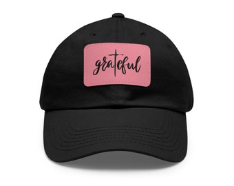 Grateful Hat with Leather Patch