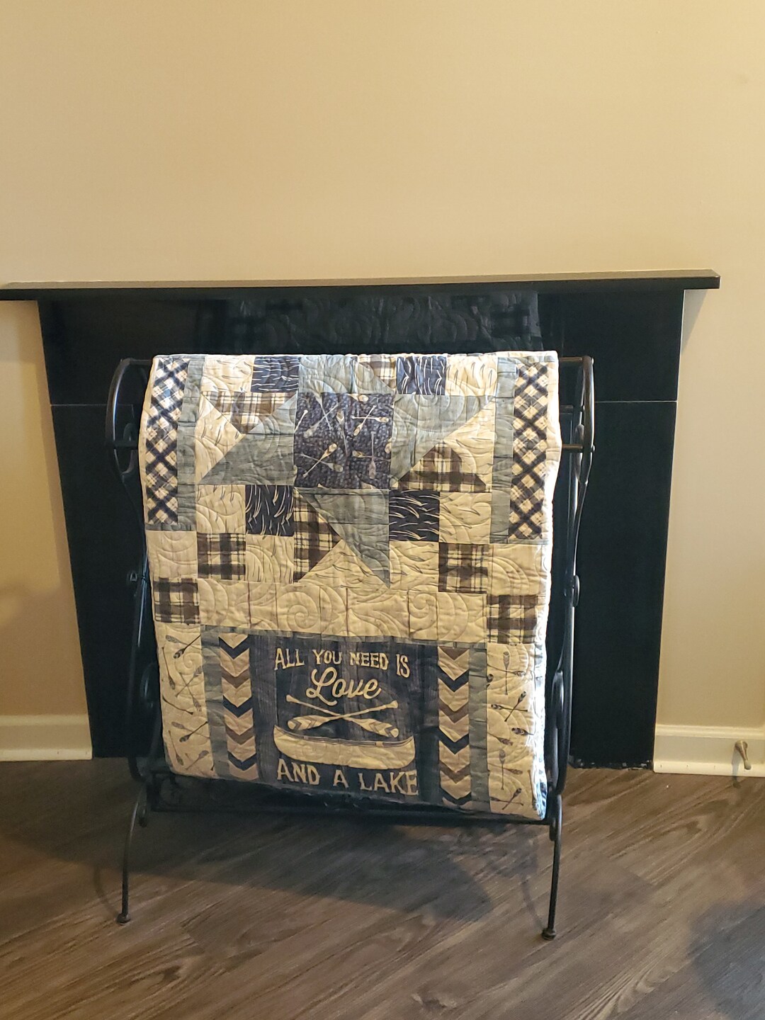 Gathering Earth Lake Lightweight Quilt