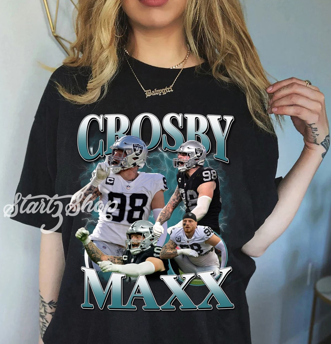 Maxx Crosby Shirt Maxx Crosby Tshirt Football Tshirt Etsy