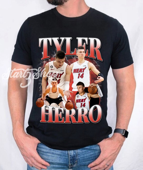 Tyler Herro Shirt Tyler Herro Tshirt Basketball Shirt -  Denmark