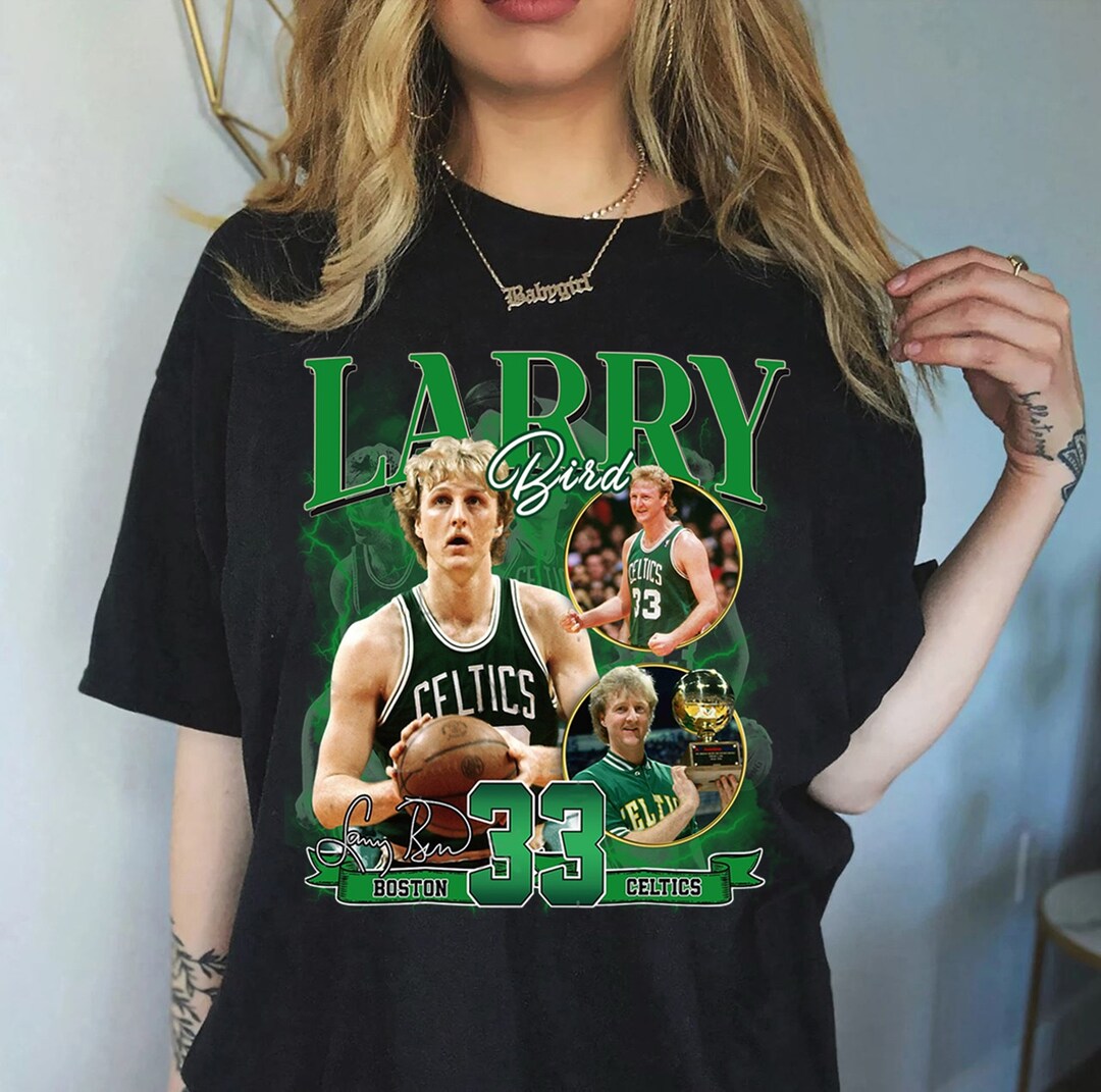 Larry Bird Shirt Larry Bird Tee Larry Bird Vintage Tshirt Etsy