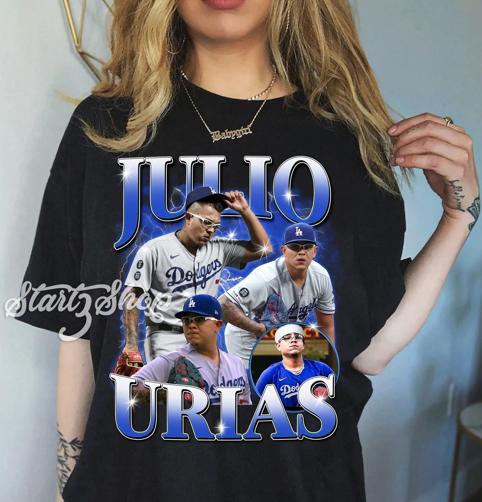 Julio Urias Mexican Loteria: El Culichi. Funny Spanish. Los Angeles. |  Active T-Shirt