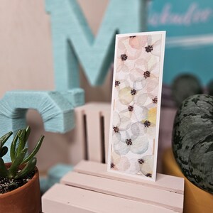 Floral Watercolor | Printed Art Bookmark
