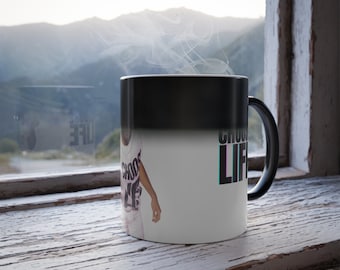 George Michael Choose Life, Wake Me Up Before You Go Go, Wham! Color Morphing Mug, 11oz