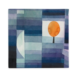 The Harbinger of Autumn, Paul Klee, 1922 - Pillow Case | Classic Art | Multiple Size Options!