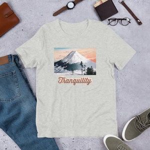 T-shirt du quartier Katsuyama | Art japonais classique | Lowkey Fashion | Plusieurs options de couleurs