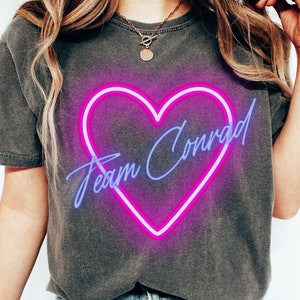 Team Conrad Comfort Colors Shirt, Team Conrad T-Shirt Cousins Beach T Shirt Summer TShirt Beach Tee Pretty Shirt Teen Shirt Gift For Teen