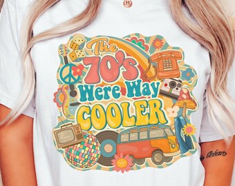 70s Vintage Unisex Comfort Colors Shirt Retro 1970s T-Shirt 50th Birthday Gift Made in the 70s T Shirt 70s Kid Graphic Tee Oversized Shirt