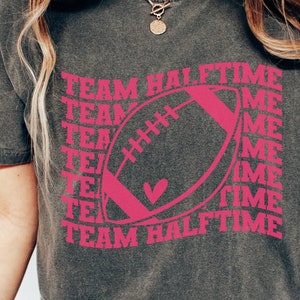 Comfort Colors Womens Football Shirt, Team Halftime Shirt, Game Day Shirt, Sunday Football Shirt, Funny Football Shirt, Cute Football Tee