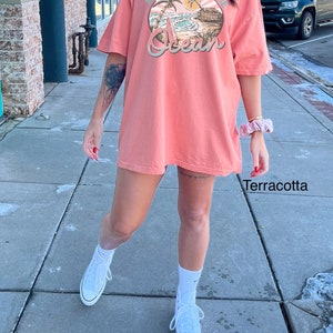 Comfort Colors Boho Beach Shirt Stay Wild Like The Ocean T-Shirt Retro Summer TShirt Vacation Shirt Surf Shirt Tropical Beach Oversized Tee image 5