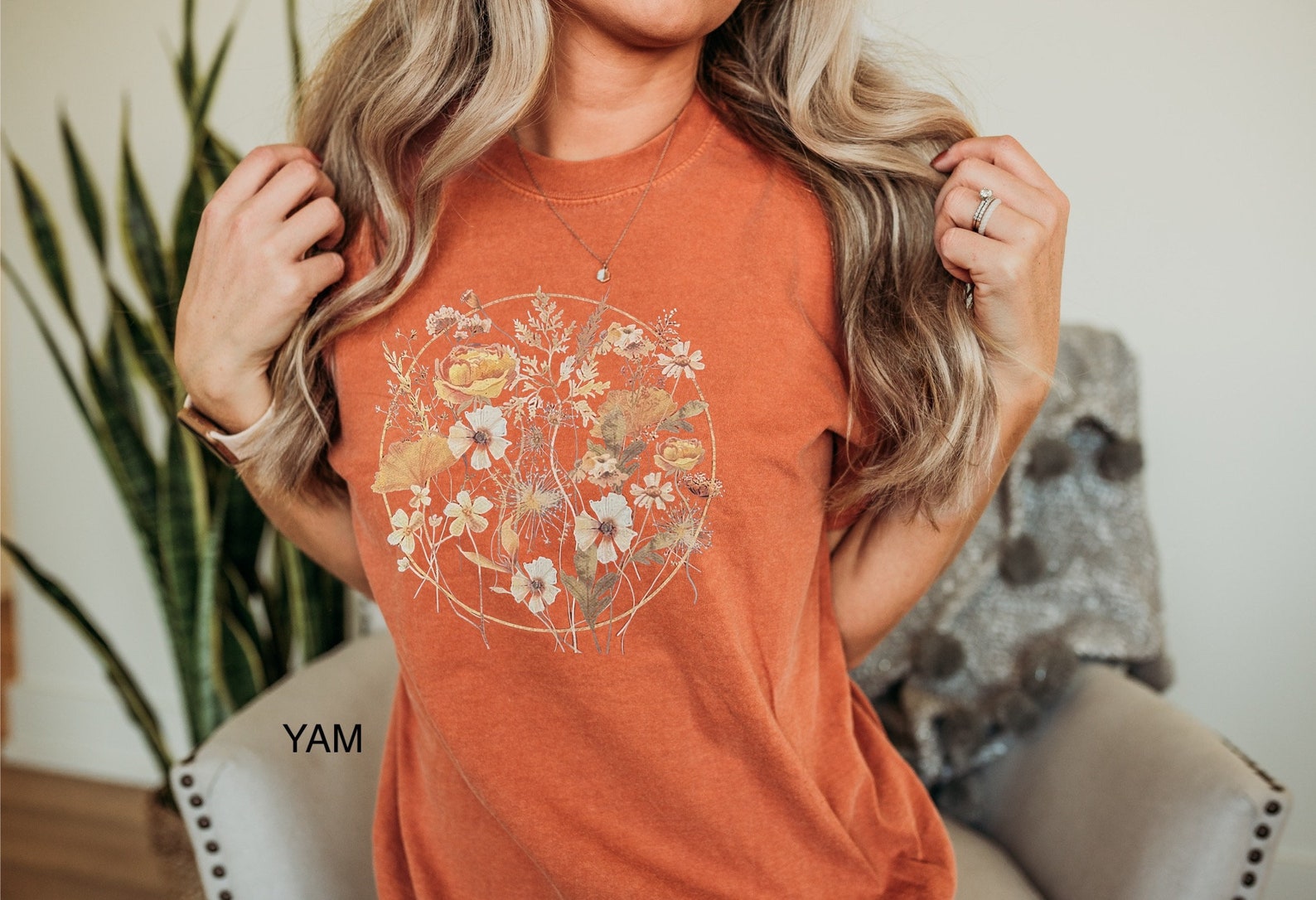 Boho Wildflowers Comfort Colors Shirt, Wild Flowers Tshirt, Vintage ...