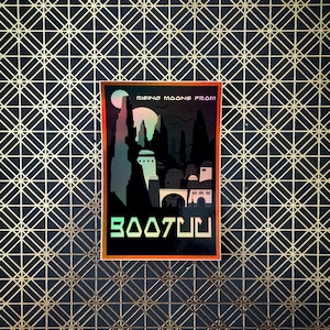 Bootuu (Batuu) Holographic Sticker