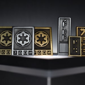 Galactic Credit Enamel Pins (Set of 3)