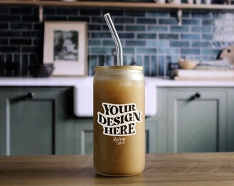 16oz Mrożone Szklane Puszka Makieta Libbey Piwo Puszka Makieta Szklana Puszka Puszka Puszka Mrożona Makieta 16oz Szklana Puszka Napoju Sodowego JPEG