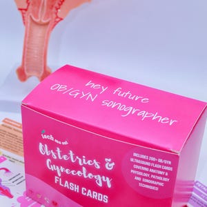 Mais de 200 Flashcards de Ultrassom de Obstetrícia e Ginecologia | Preparação para Exame de Sonografia de Obstetrícia e Ginecologia | Guia de Estudo para Estudantes de Ultrassom | Presente para Sonografista