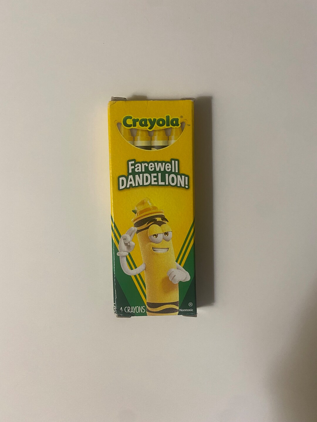 4pc Dandelion Crayola Crayon Etsy UK