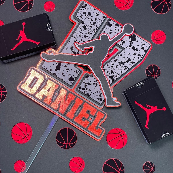 Jordan Cake Topper - Etsy