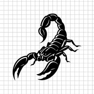 Scorpion Svg, Svg tatouage Scorpion, Scorpion Clipart, Svg tribal Scorpion, Svg insecte dangereux, fichier coupé, téléchargement numérique