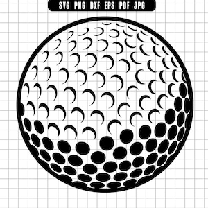 Golf Ball Svg, Golf Ball Png, Golf Ball Dxf, Golf Ball Eps, Golf Ball Pdf, Golf Ball Jpg, Golf Ball Cut File, Golf Ball Clipart