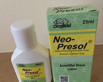 Neo Presol. Acne lotion. The current price is Temporarily.