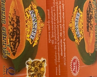 Asantee Kräuter-, Papaya- und Honigseife