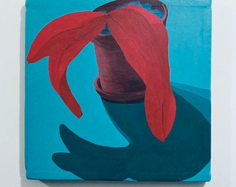 Red orchid