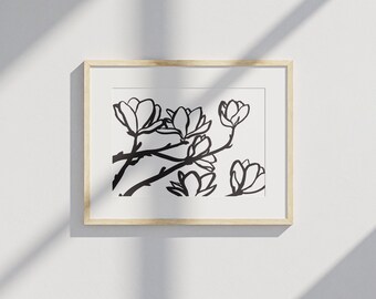 Magnolia 1 - File to print yourself