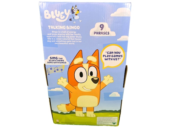 Switch Adapted Talking Bingo Toy from Bluey Adapted Toy Speech