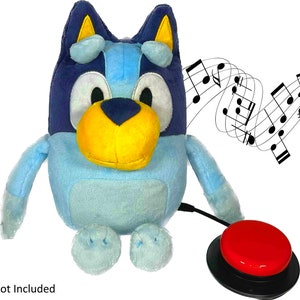 Switch Adapted Talking Bluey Plush Toy - Adapted Toy | Speech Therapy | Occupational Therapy | Special Needs | Assistive Technology Toy