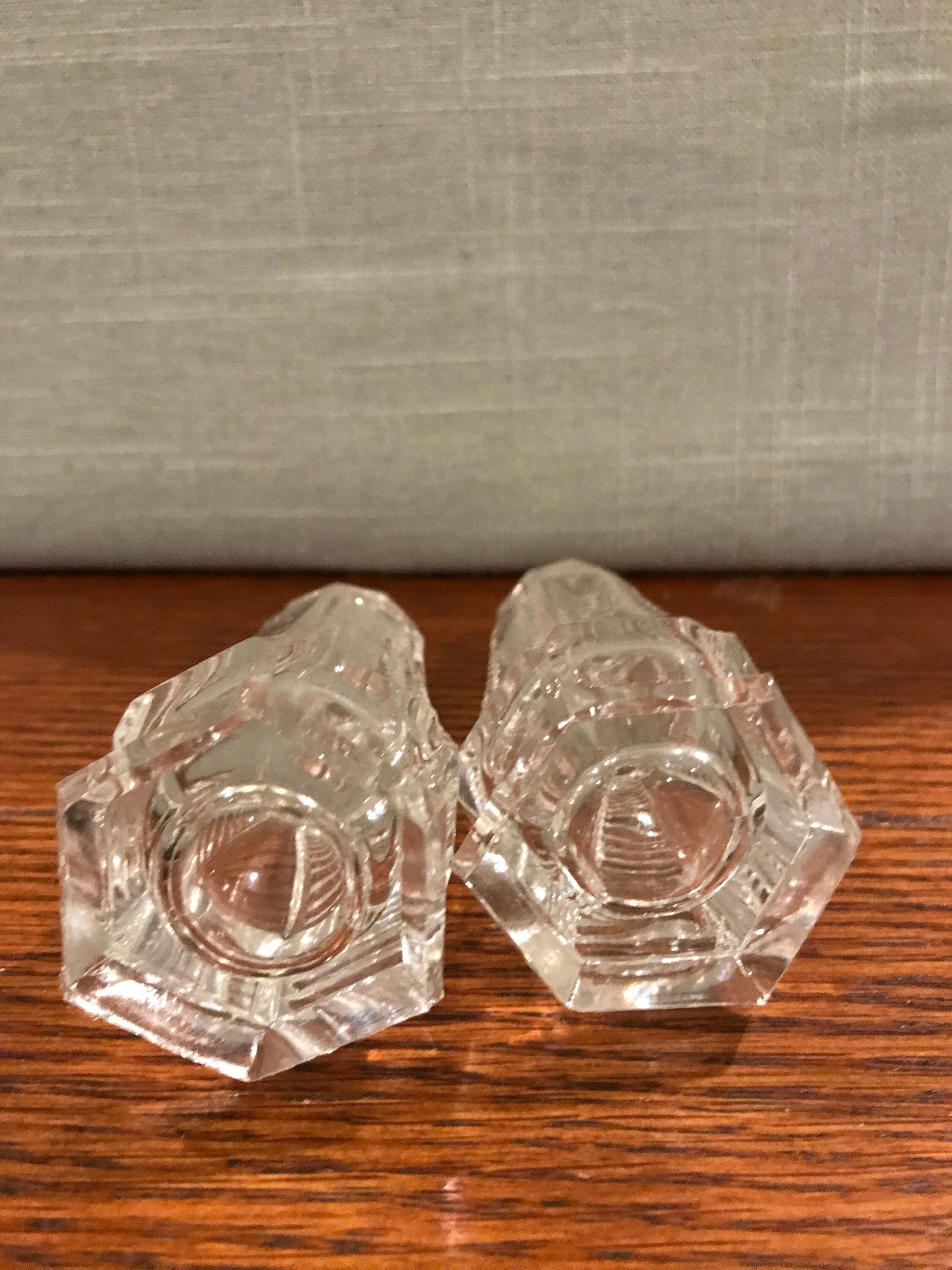 Bohemia Crystal Cut Zipper Pattern Glass Dome Lid Footed Etsy