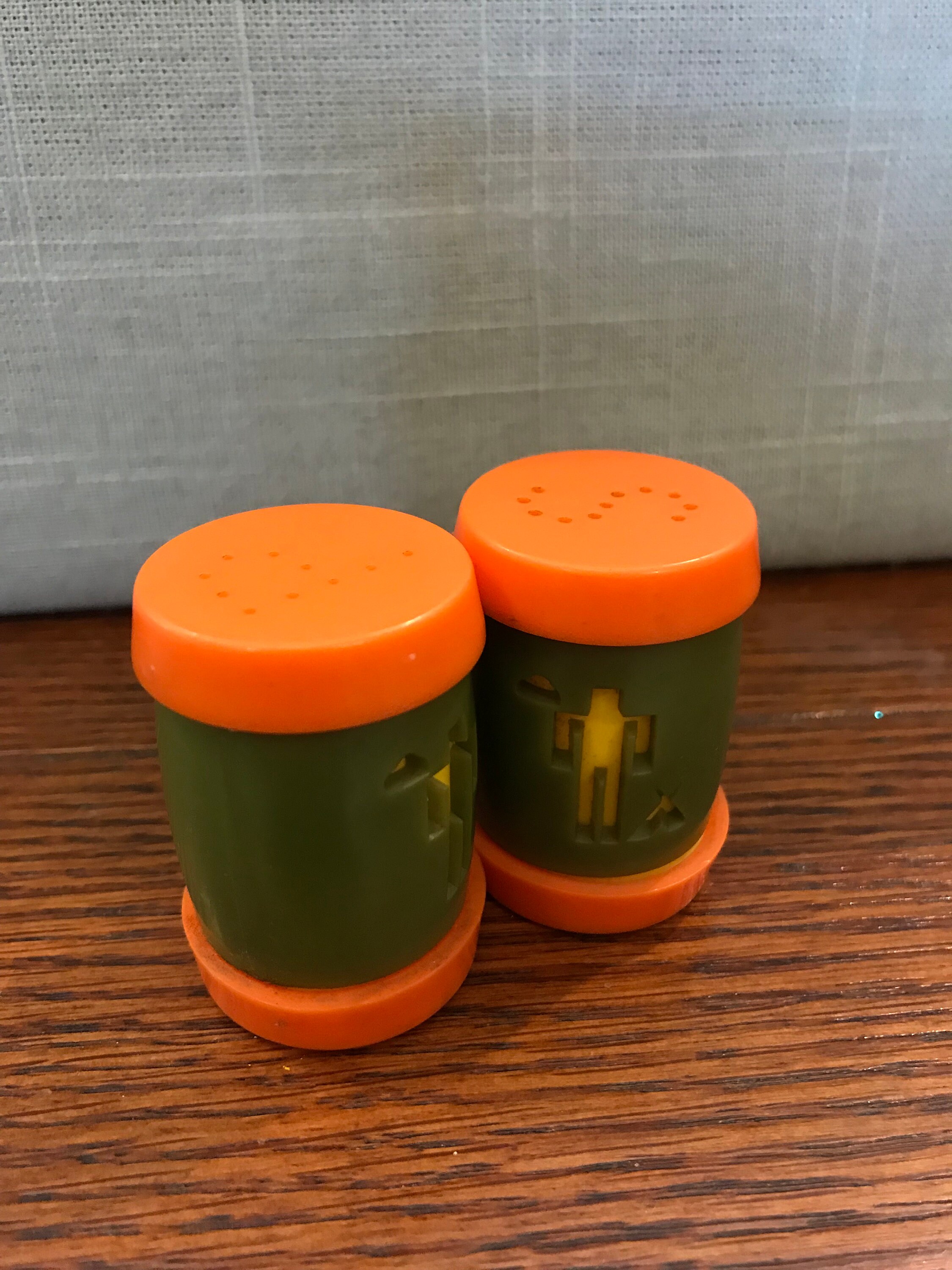 Plastic St Labre Indian School Salt and Pepper Shakers Etsy