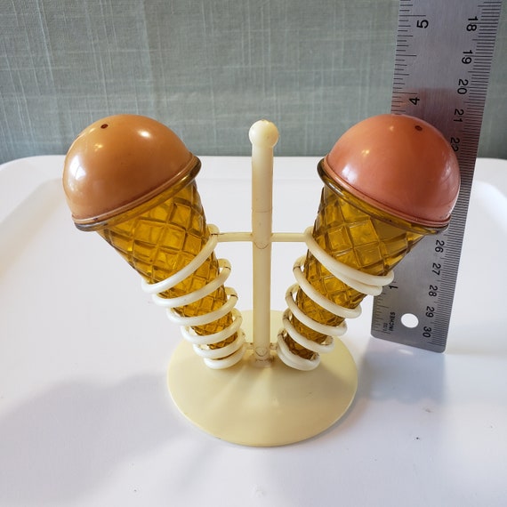 Plastic Ice Cream Cones on Spiral Stand Etsy
