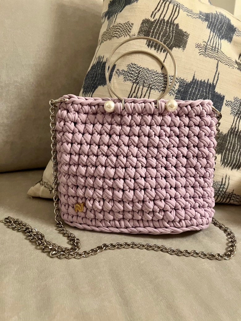 Crochet Handmade bag / Crochet bag / Women’s bag / Crochet purse / Handmade purse / Shoulder bag / Hand Knitted bag / Mother daughter bags