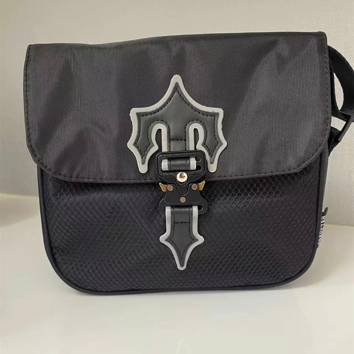 Trapstar Bag Mens Designer Black, Blue & Reflective, High Quality