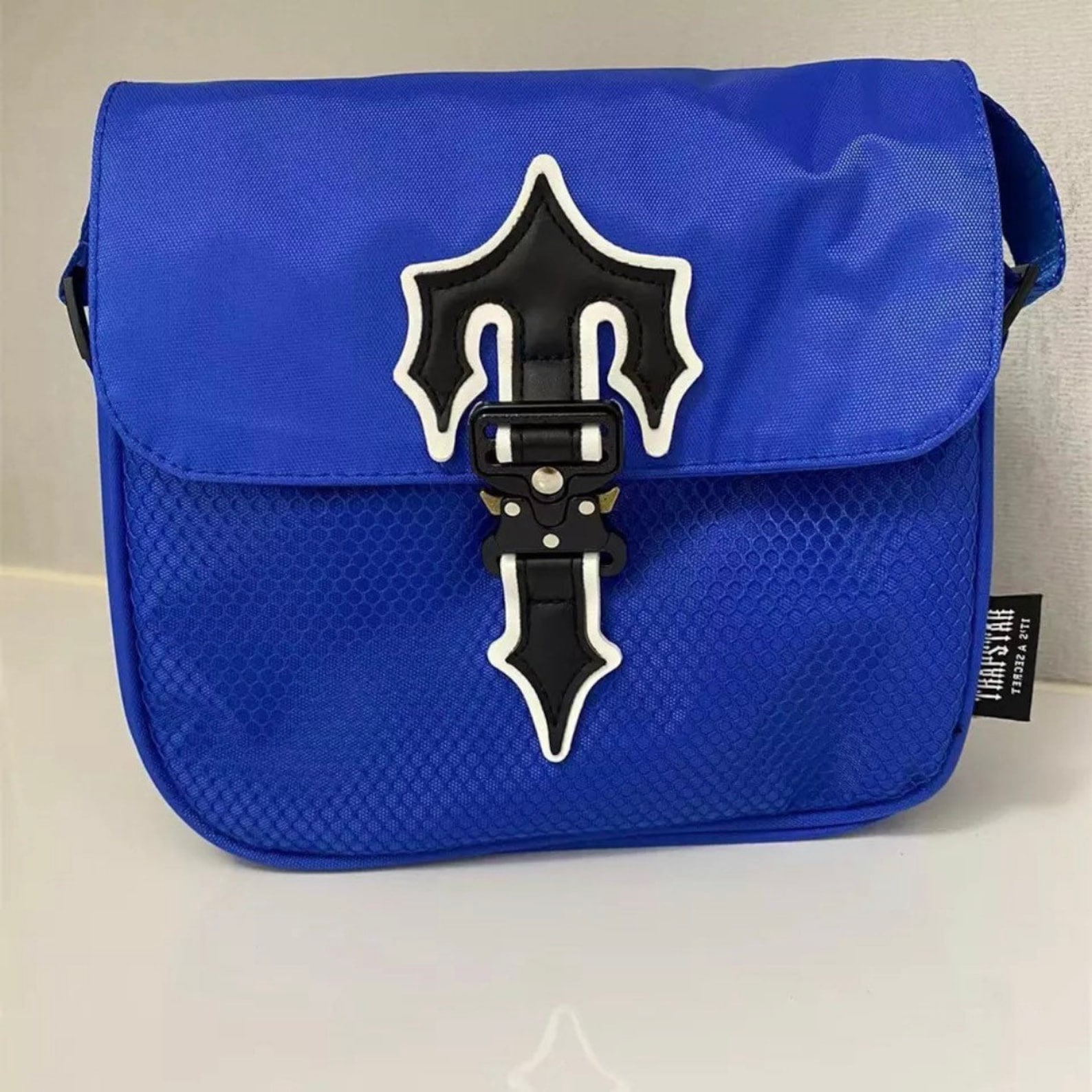 Trapstar Bag Mens Designer Black, Blue & Reflective, High Quality London Inspired Bag Etsy UK