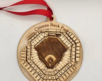 Citizens Bank Park - Philadelphia Phillies Field -- 3D Ornament/Wall Decor