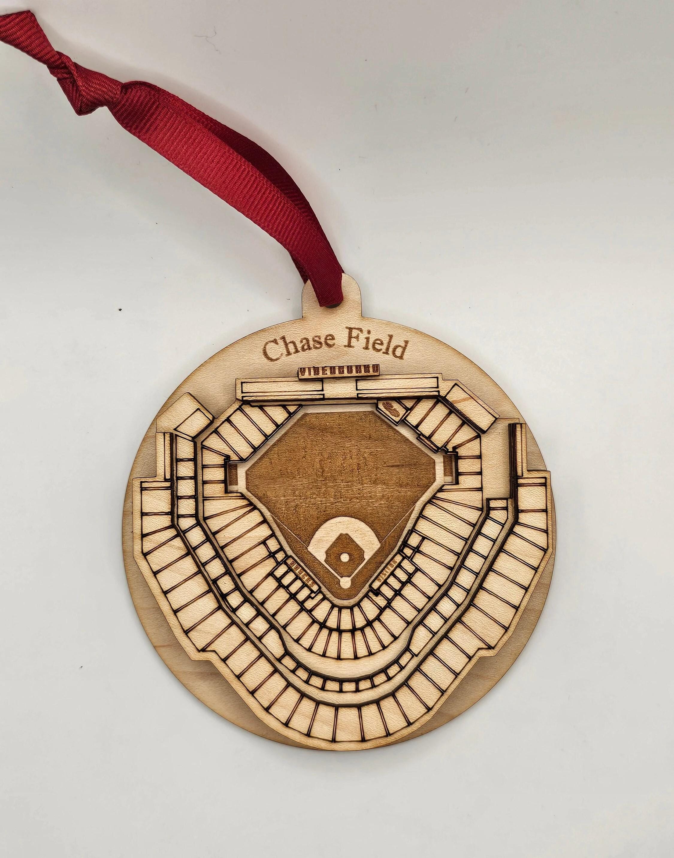 Chase Field - Arizona Diamondbacks Stadium -- 3D Ornament/wall Decor - Etsy