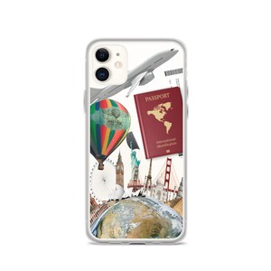 World Traveler Print iPhone Case