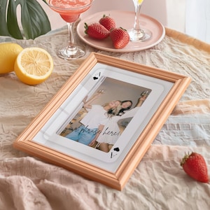 Benutzerdefinierte Spielkarte mit Textdruck, trendige Wandkunst, beste Freundin Geschenk für sie Benutzerdefinierte Foto Geschenkidee, beste Freundin Geschenk, Freundgeschenk