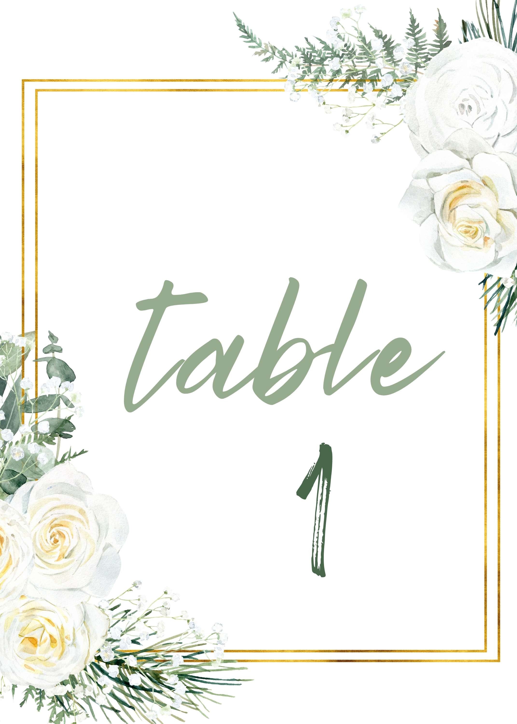 Table Cards Printable Table Cards Table Numbers Table Etsy Table Cards Printable Table Cards Table Numbers Table Etsy