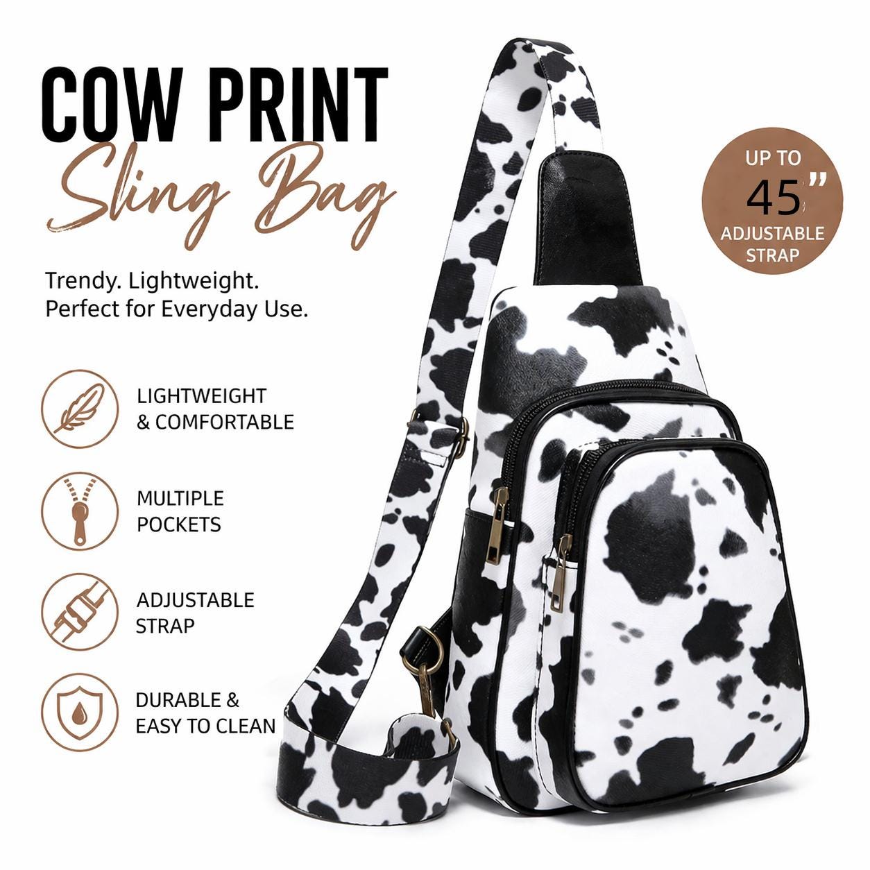 Cowhide Small Backpack - Etsy