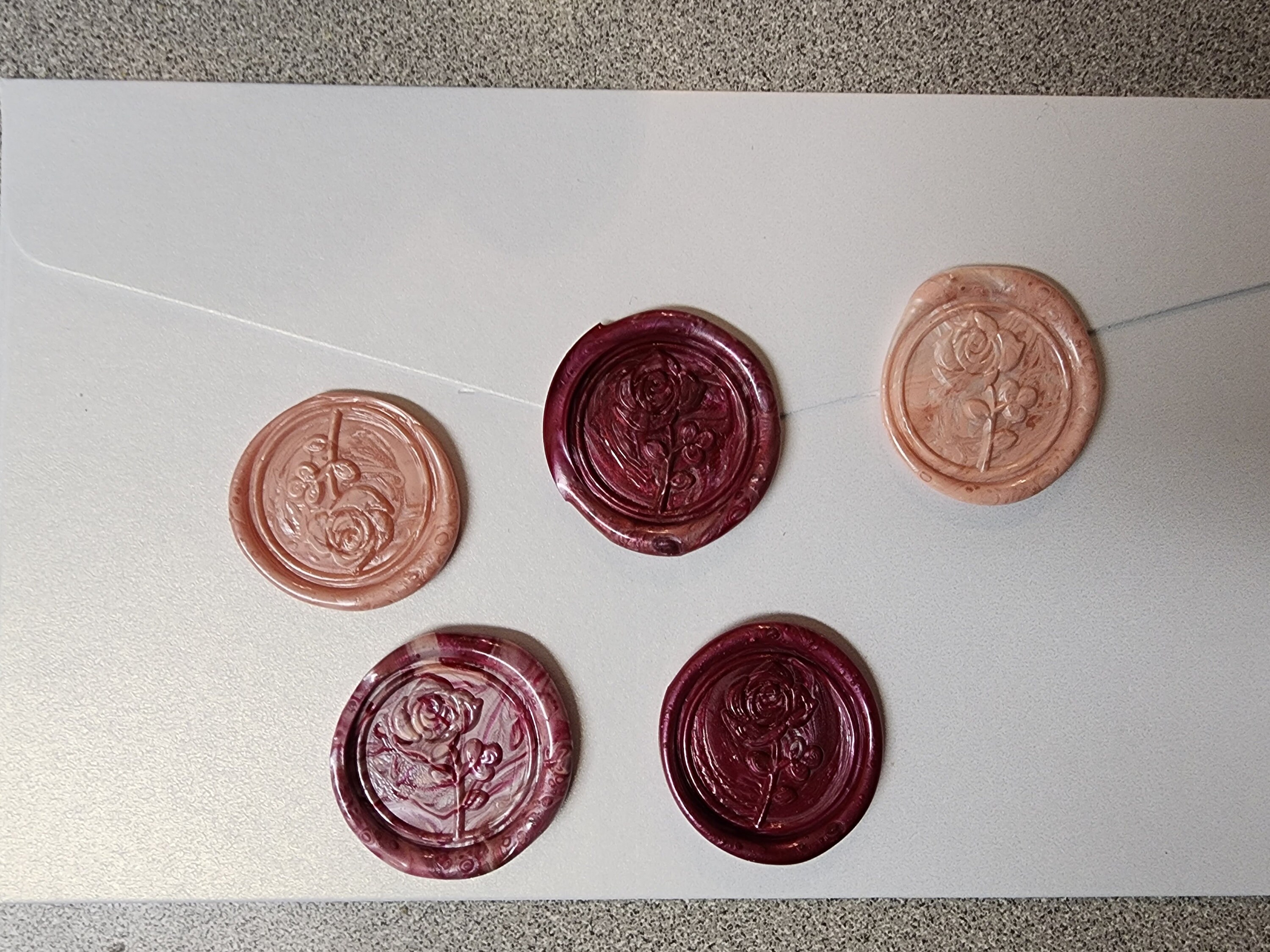 Premade Wax Sealsantique Botanical Wax Seals Floral Wax Etsy