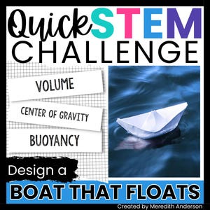 Design a Boat STEM Challenge