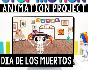 Animación en stop motion del Día de los Muertos: Actividad de Google Slides STEM