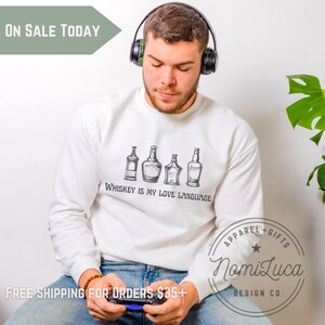 Whisky Lover Sweatshirt, Whiskey Gift for Husband, Whisky Gift for Dad, Whisky Lover Shirt, Whisky Lover Sweatshirt for Him