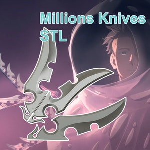 Millions Knives (Stampede) 3D print files