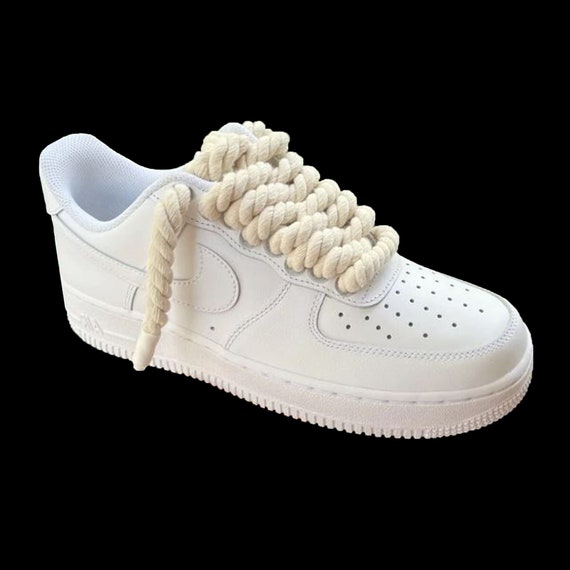 Rope Chunky Lace Air Force 1 Custom Gift for Him Etsy