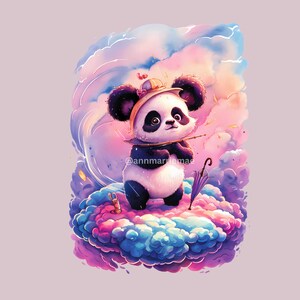 Pacchetto SVG Panda, Pacchetto PNG Panda, Clipart Panda, File SVG Panda da tagliare per Cricut, SVG Panda carino, Silhouette Panda. SVG Faccia Panda, 4 SVG